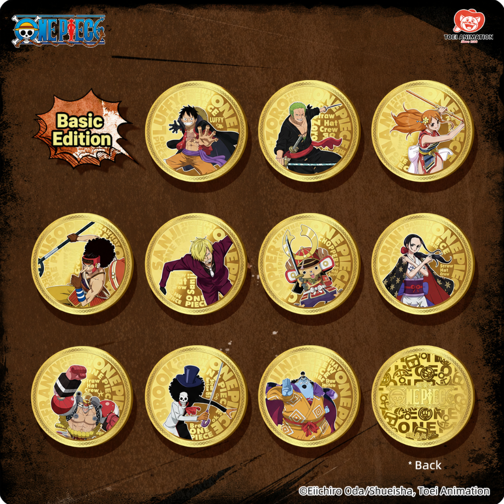 [Blind Box] ONE PIECE - 25th Anniversary Commemorative Gold Coin