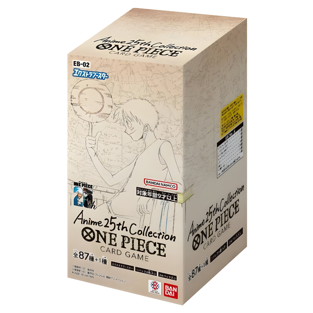 ONE PIECE CARD GAME [EB-02] Anime 25th Collection Booster Box (Japanese)