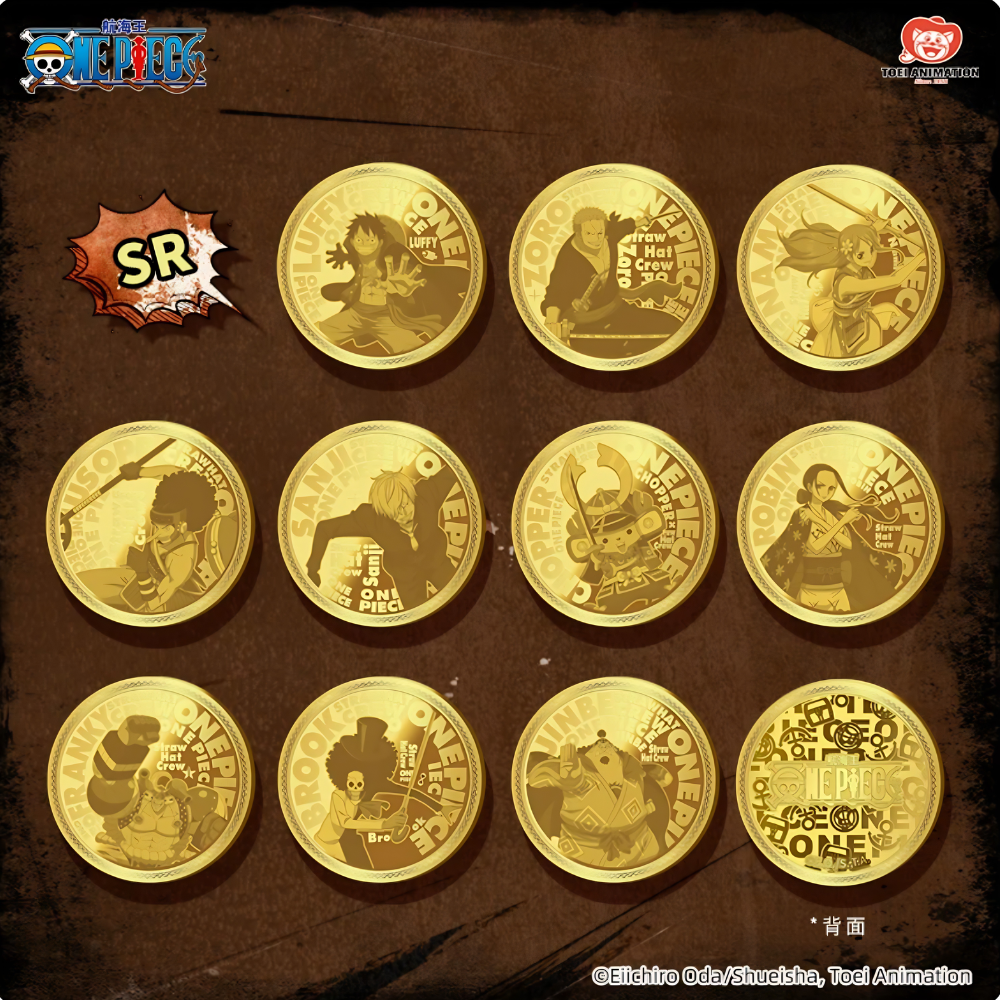 [Blind Box] ONE PIECE - 25th Anniversary Commemorative Gold Coin