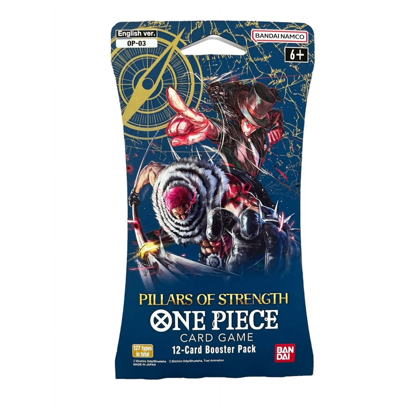 op03 booster box english One Piece Original Korean Sealed OP TCG (OP03 Booster Box Pillars of Strength Booster Box Display Factory Sealed for One Piece TCG Korean (24 Packs)) : Toys & Fans will appreciate the faithful retranscription of the series and the new strategic dimensions added One Piece Mighty Enemies OP-03