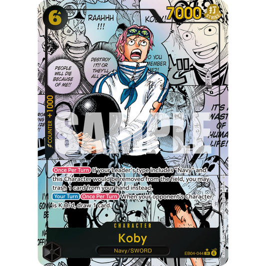 Koby (EB04-044) | MANGA Super Rare Alt Art [ENG]