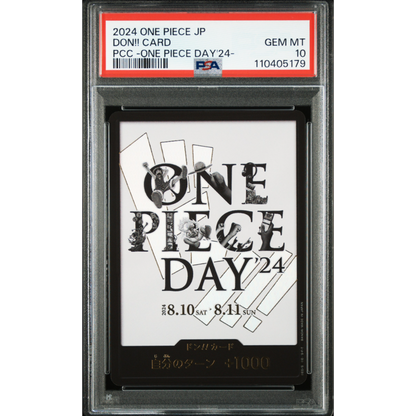 [PSA 10] One Piece Day 24 | DON!! Card PCC Promo