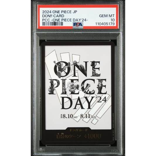 [PSA 10] One Piece Day 24 | DON!! Card PCC Promo