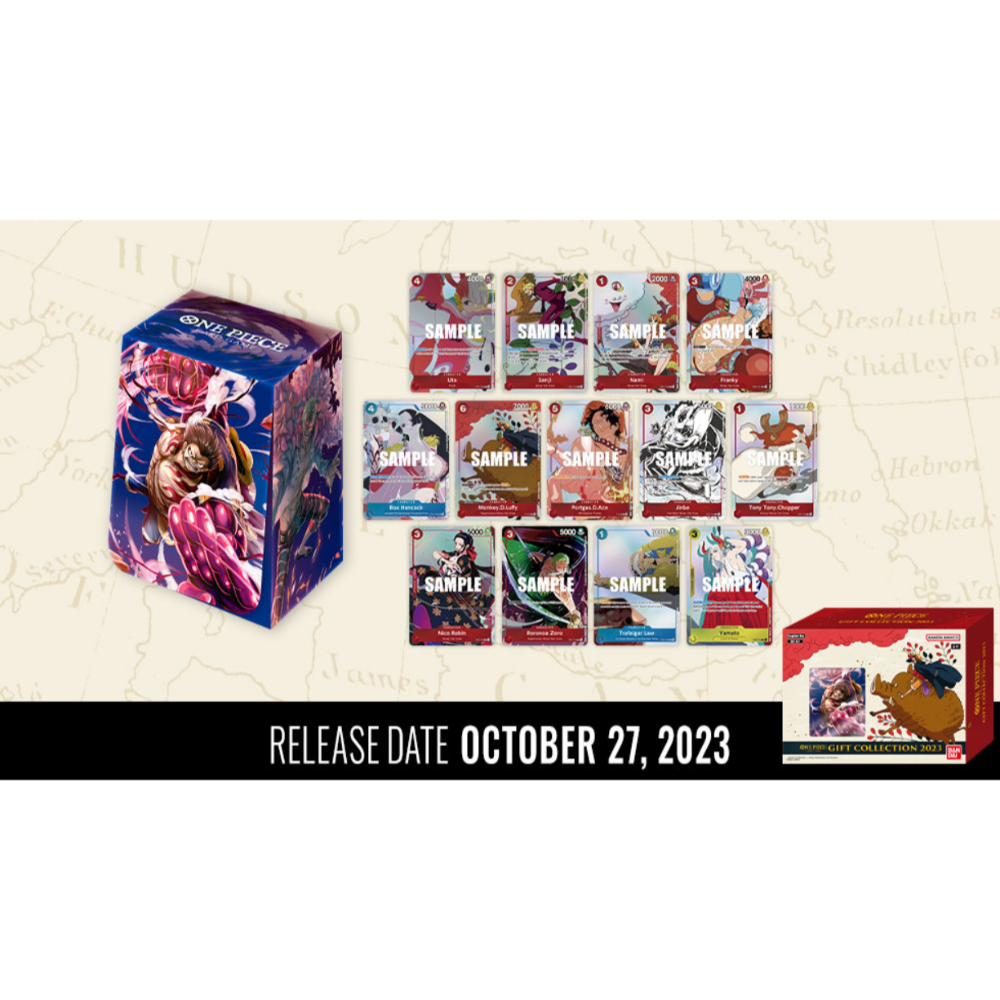 one piece card game gift collection 2023 gc-01 Acrylic Case suitable for English TCG -Cases.de ONE PIECE TCG PARAMOUNT WAR