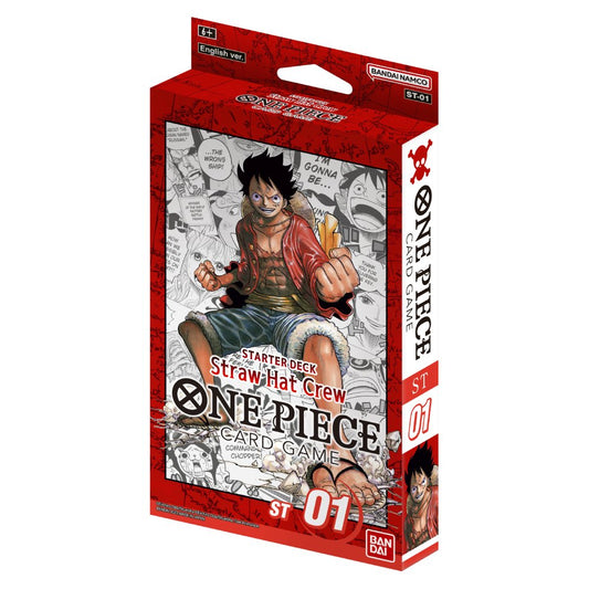 ONE PIECE CARD GAME [ST-01] Straw Hat Crew Starter Deck (English)