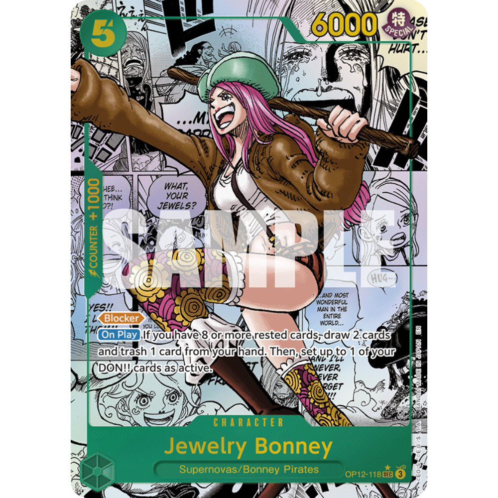 Jewelry Bonney (OP12-118) | MANGA Secret Alt Art [ENG]