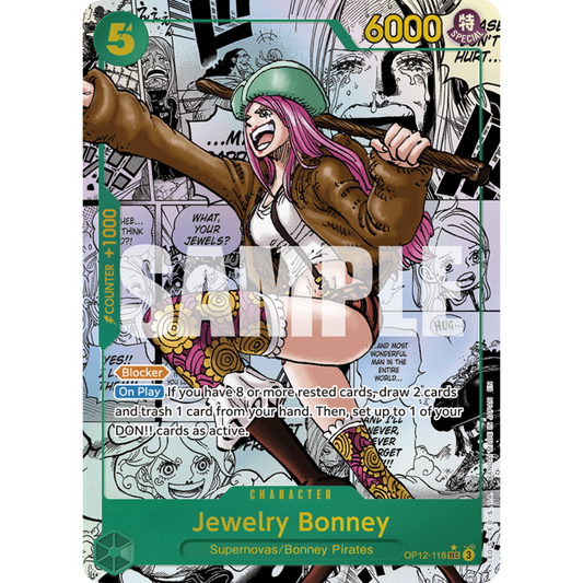 Jewelry Bonney (OP12-118) | MANGA Secret Alt Art [ENG]