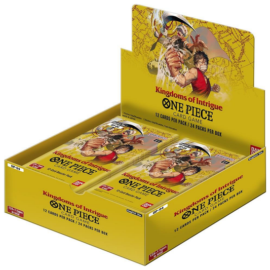 One Piece Card Game OP-04 Kingdoms of Intrigue Booster Box English