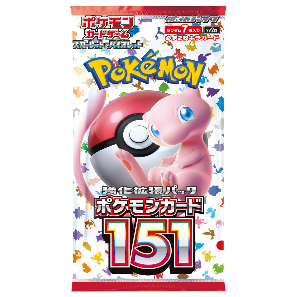 POKEMON Card 151 Booster Pack [SV2a] - Japanese