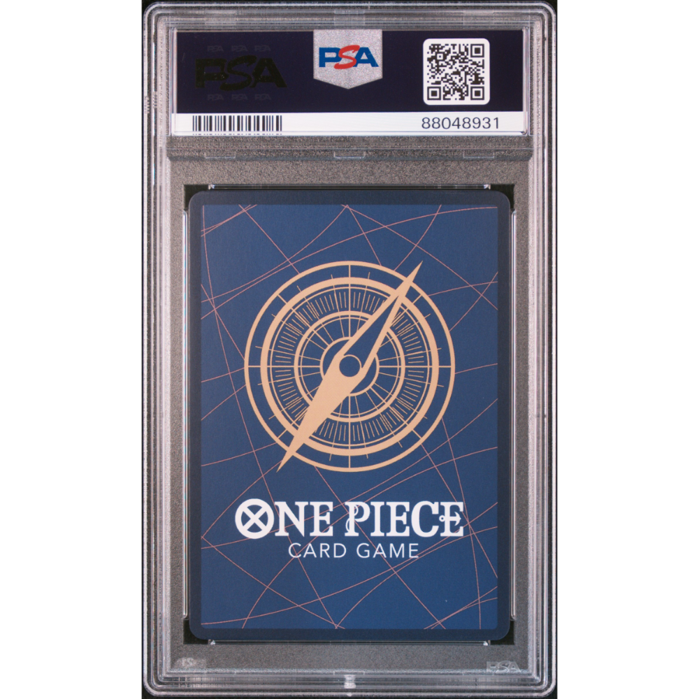 [PSA 10] Crocodile | Super Rare Alt Art (OP01-067) Back