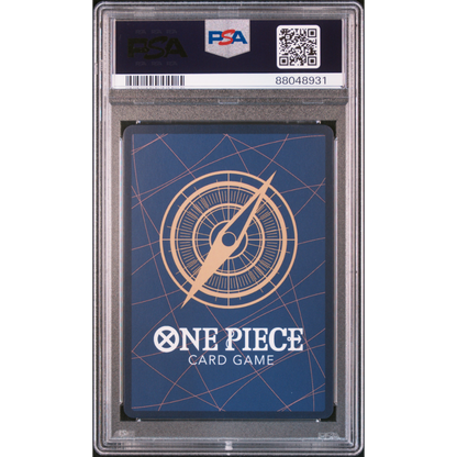 [PSA 10] Crocodile | Super Rare Alt Art (OP01-067) Back