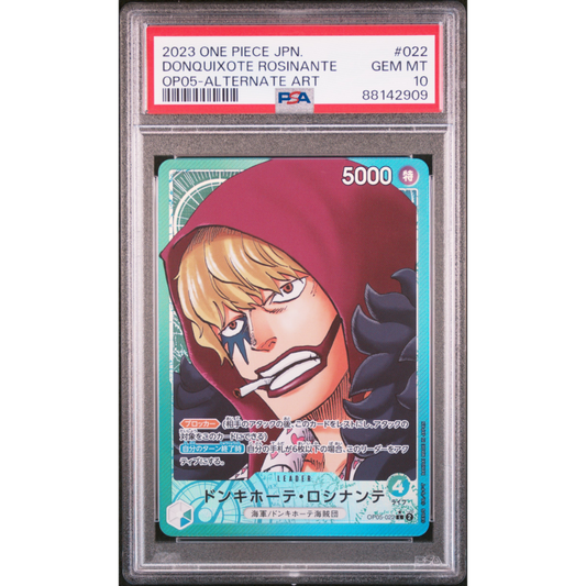 [PSA 10] Donquixote Rosinante | Leader Alt Art (OP05-022)