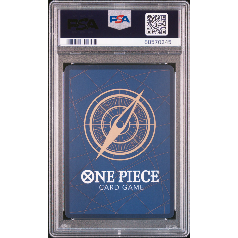 [PSA 10] X.Drake | Rare Alt Art (OP05-055) Back