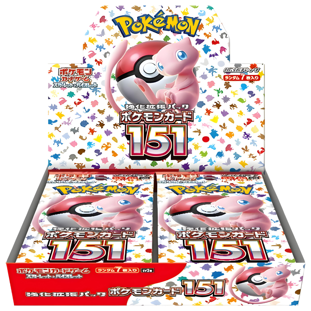 Pokemon Card 151 Booster Box Japanese