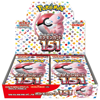 Pokemon Card 151 Booster Box Japanese