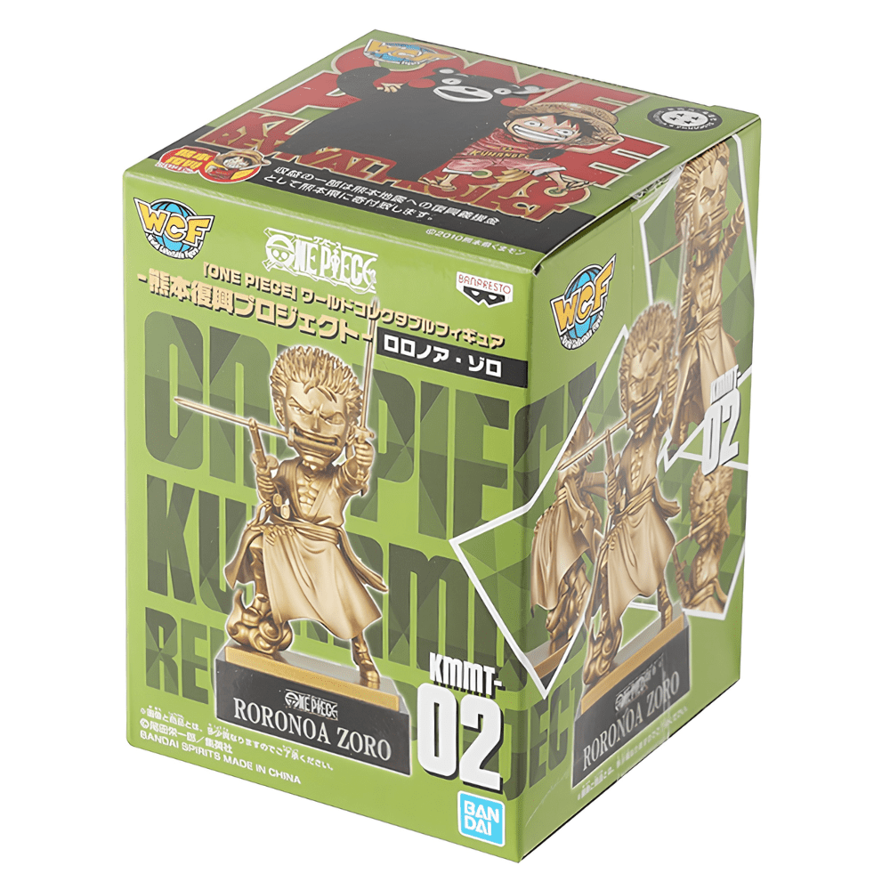 [Anime Figure] ONE PIECE -WCF- Kumamoto Reconstruction Project - Roronoa Zoro - Card Piece