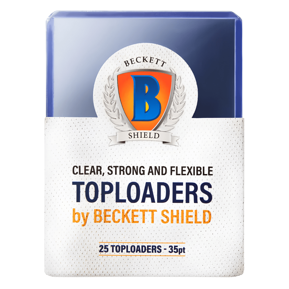 Beckett Shield Toploaders 35pt (25 Pack, Clear) - Card Piece