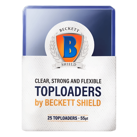 Beckett Shield Toploaders 55pt (25 Pack, Clear) - Card Piece
