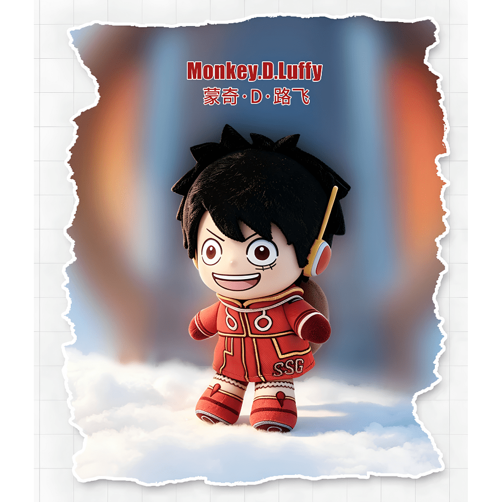 [Blind Box] TOP TOY x ONE PIECE - Egghead Plush Toy - Official Collab Plushies - Card Piece