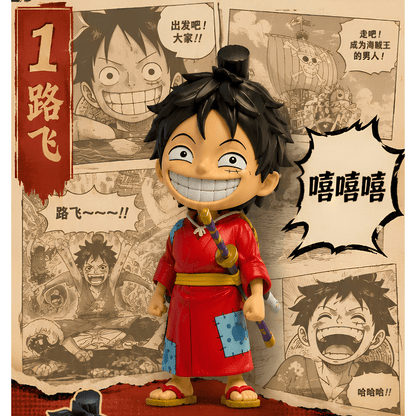 [Blind Box] TOP TOY x ONE PIECE - Mighty Jaxx: Whackoos! - Official Collab Figures - Card Piece