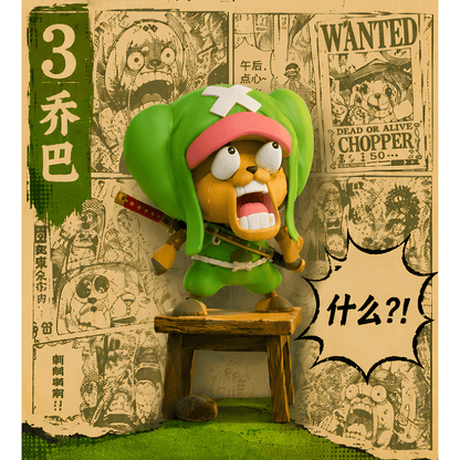 [Blind Box] TOP TOY x ONE PIECE - Mighty Jaxx: Whackoos! - Official Collab Figures - Card Piece