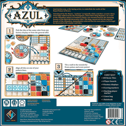 [Board Game] AZUL - Card Piece