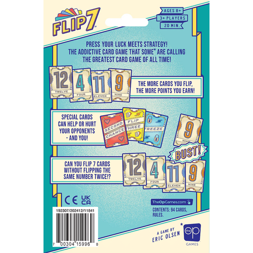 [Board Game] Flip 7 - Card Piece