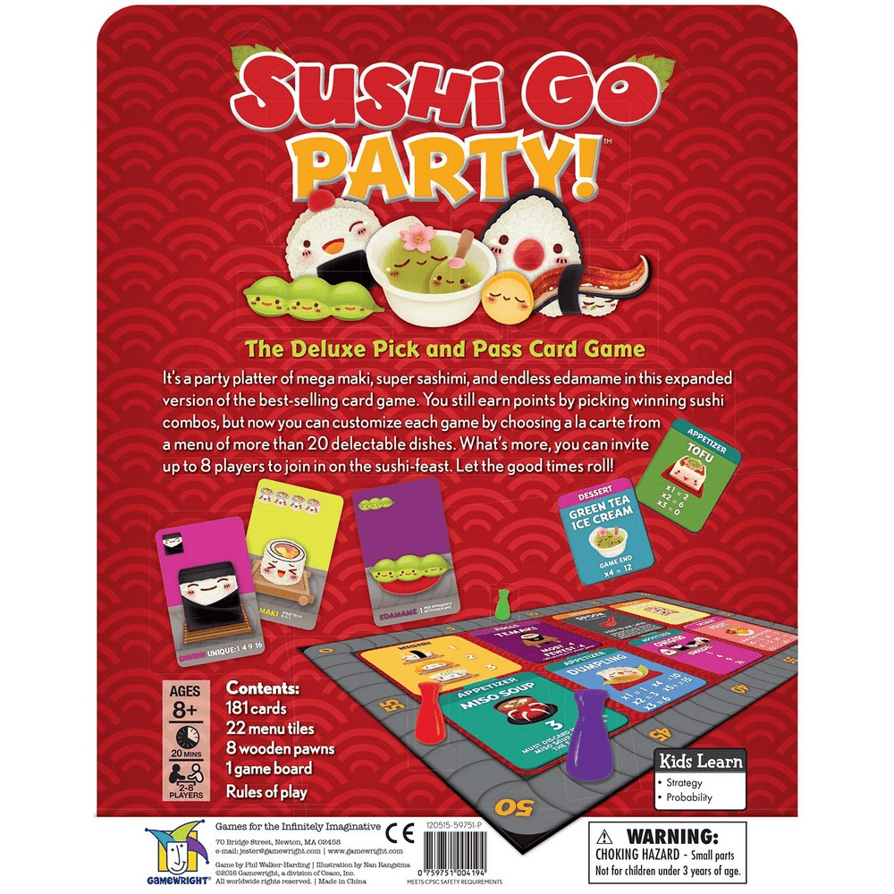 [Board Game] Sushi Go Party! - Card Piece