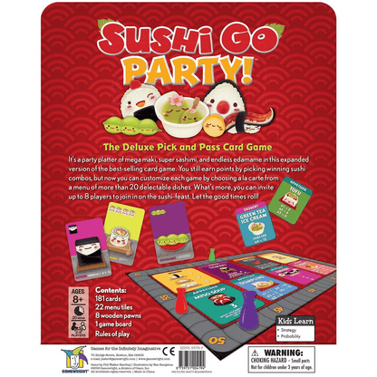 [Board Game] Sushi Go Party! - Card Piece