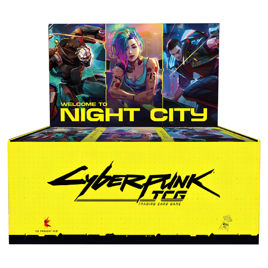 CYBERPUNK TCG Welcome To Night City Booster Box - Card Piece