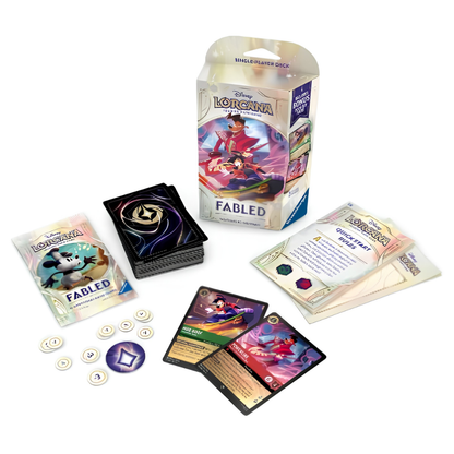 DISNEY LORCANA - Fabled Starter Deck - Powerline / Max Goof - Card Piece