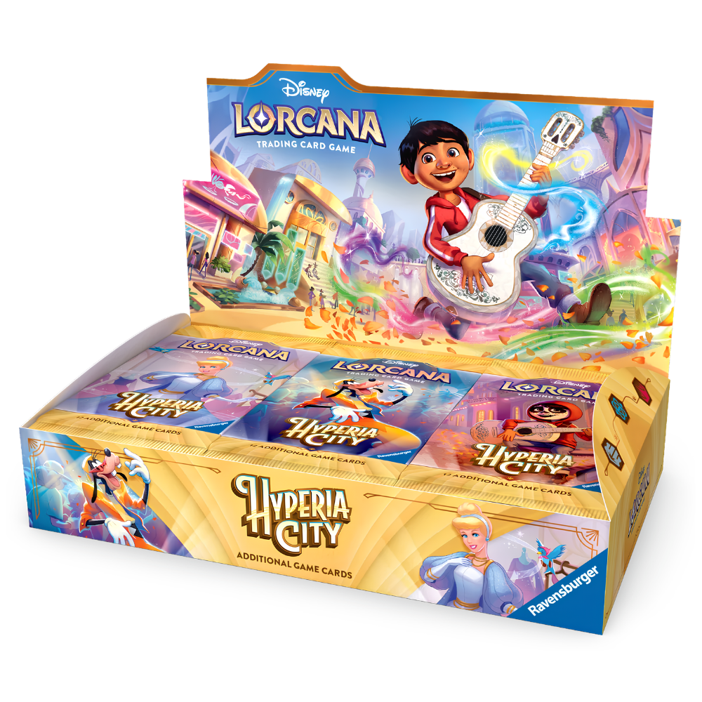 DISNEY LORCANA - Hyperia City Booster Box - Card Piece