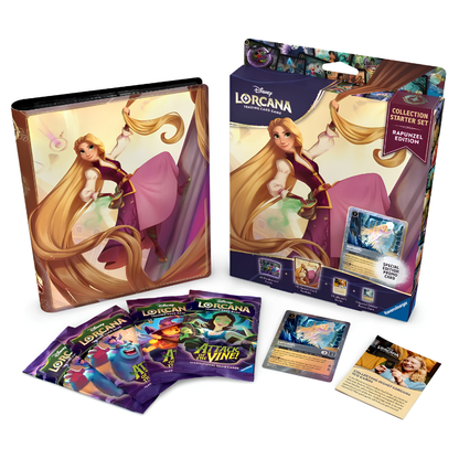 DISNEY LORCANA - Rapunzel Collection Starter Set - Card Piece