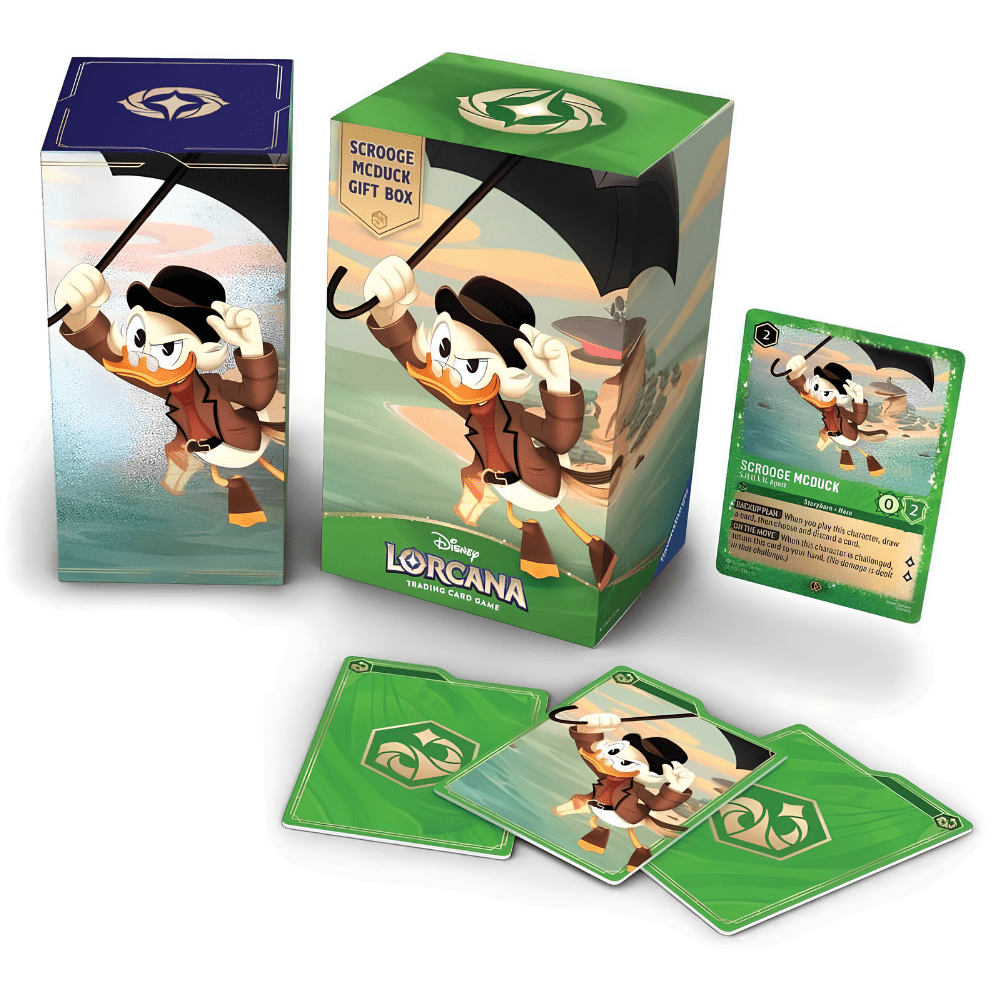 DISNEY LORCANA - Scrooge McDuck Gift Box - Card Piece