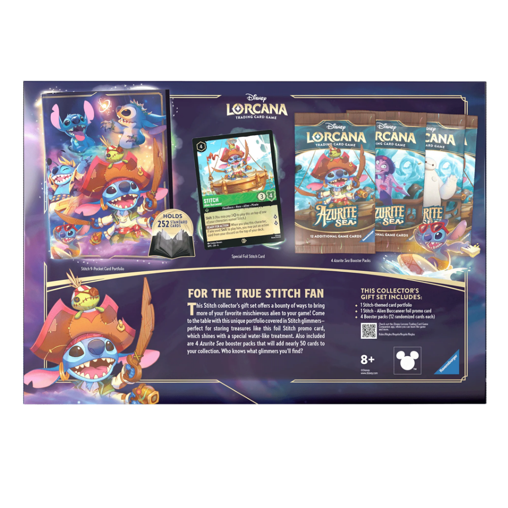 DISNEY LORCANA - Stitch Collector's Gift Set - Card Piece