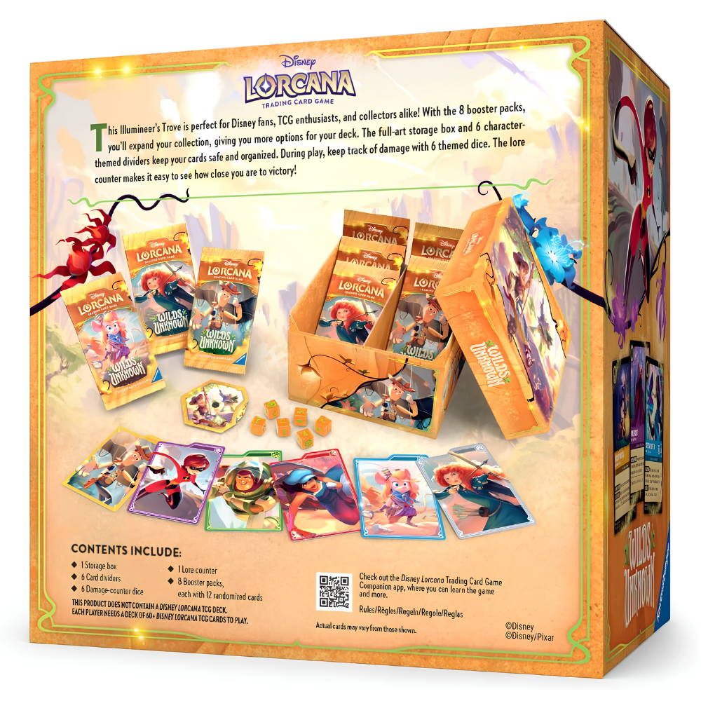DISNEY LORCANA - Wilds Unknown Illumineer’s Trove - Card Piece