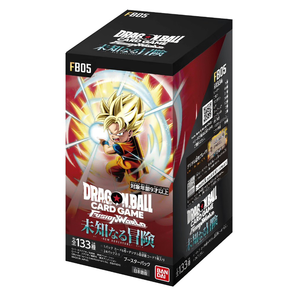 DRAGON BALL FUSION WORLD [FB-05] New Adventure Booster Box (Japanese) - Card Piece