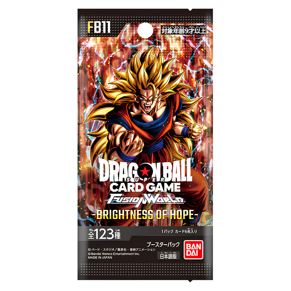 DRAGON BALL FUSION WORLD [FB-11] Brightness of Hope Booster Box (Japanese) - Card Piece