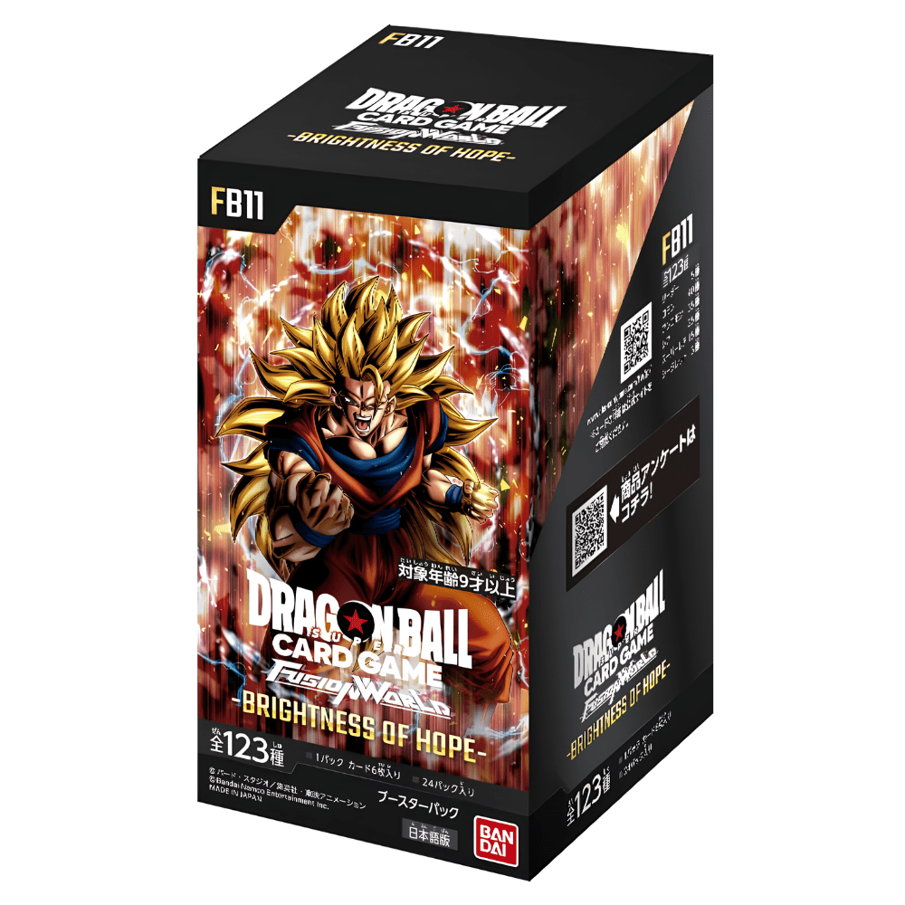 DRAGON BALL FUSION WORLD [FB-11] Brightness of Hope Booster Box (Japanese) - Card Piece