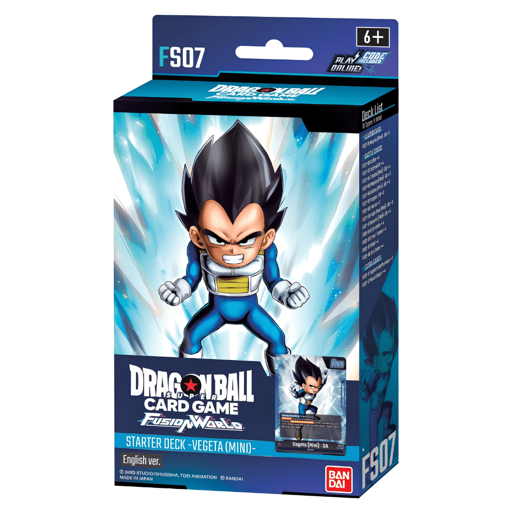 DRAGON BALL FUSION WORLD [FS-07] Vegeta (Mini) Starter Deck - Card Piece