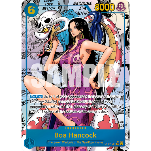 Boa Hancock (OP07-051) | MANGA Super Rare Alt Art [ENG]