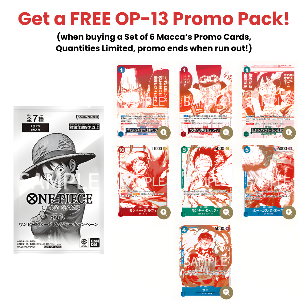 ONE PIECE x McDonalds Japan - Collaboration Promos (Japanese Exclusive)