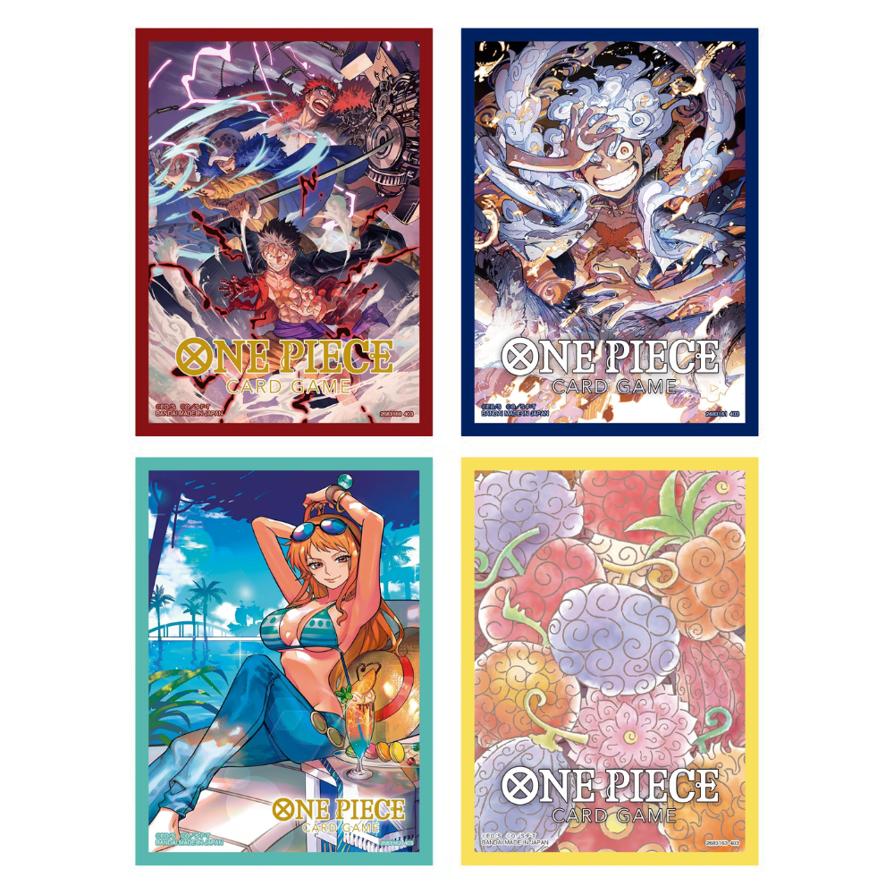 [Sleeves] ONE PIECE Official Card Sleeves - Set 4 (70 Pack)