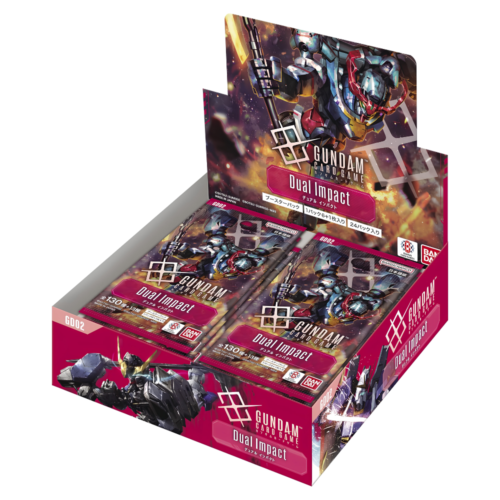 GUNDAM CARD GAME [GD-02] Dual Impact Booster Box (English) - Card Piece