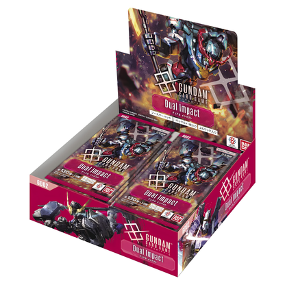 GUNDAM CARD GAME [GD-02] Dual Impact Booster Box (English) - Card Piece