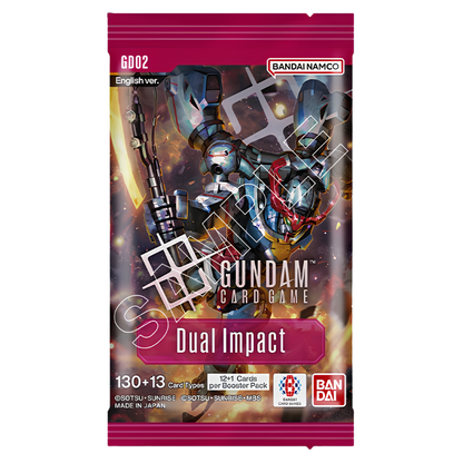 GUNDAM CARD GAME [GD-02] Dual Impact Booster Box (English) - Card Piece