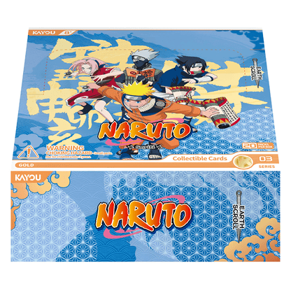 Kayou NARUTO Smriti Earth Scroll [Series 3] Booster Box - Card Piece