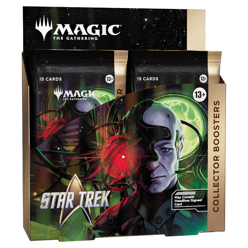 MAGIC: THE GATHERING - Star Trek - Collector Booster Box - Card Piece
