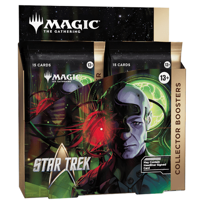MAGIC: THE GATHERING - Star Trek - Collector Booster Box - Card Piece