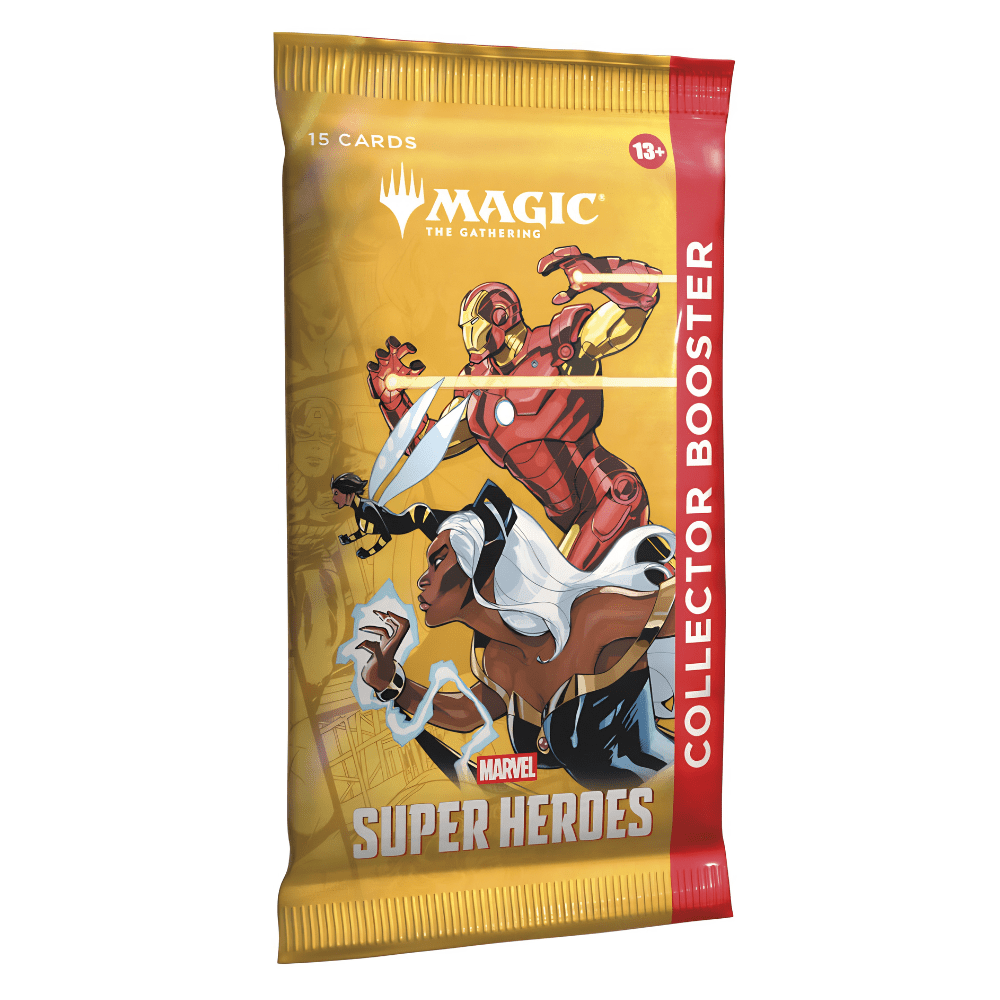 Magic: The Gathering - Super Heroes - Collector Booster Display - Card Piece